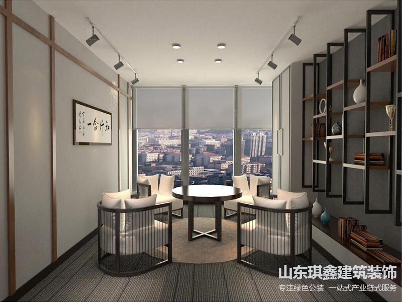 濟(jì)南辦公室裝修合理利用空間布局節(jié)約成本兼顧高級(jí)感